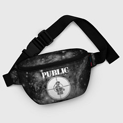 Поясная сумка PUBLIC ENEMY, цвет: 3D-принт — фото 2