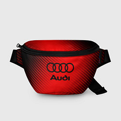 Поясная сумка AUDI АУДИ, цвет: 3D-принт