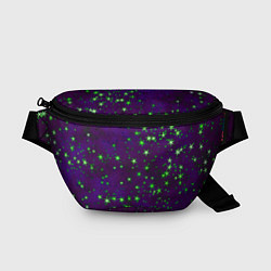 Поясная сумка Звездное небо арт, цвет: 3D-принт