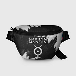Поясная сумка MARILYN MANSON М МЭНСОН, цвет: 3D-принт