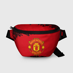 Поясная сумка MANCHESTER UNITED, цвет: 3D-принт