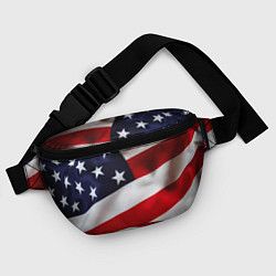 Поясная сумка США USA, цвет: 3D-принт — фото 2