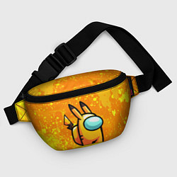 Поясная сумка AMONG US - Pikachu, цвет: 3D-принт — фото 2