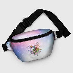 Поясная сумка Единорог, цвет: 3D-принт — фото 2