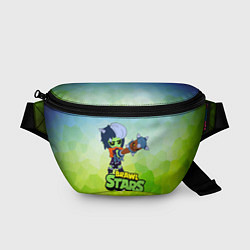 Поясная сумка Brawl StarsZombibi, цвет: 3D-принт