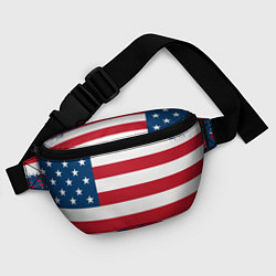 Поясная сумка Америка, цвет: 3D-принт — фото 2