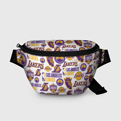 Поясная сумка LAKERS LOGO, цвет: 3D-принт