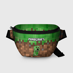 Поясная сумка MineCraft Крипер, цвет: 3D-принт