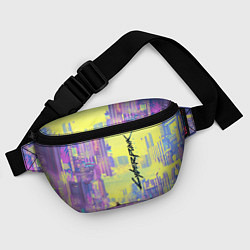 Поясная сумка Cyberpunk 2077, цвет: 3D-принт — фото 2