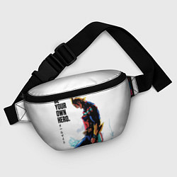 Поясная сумка Геройская академия Всемогущий, цвет: 3D-принт — фото 2