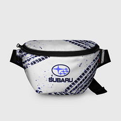 Поясная сумка SUBARU, цвет: 3D-принт