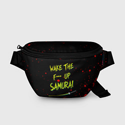 Поясная сумка WAKE THE F*** UP SAMURAI, цвет: 3D-принт