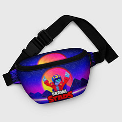 Поясная сумка BRAWL STARS STU, цвет: 3D-принт — фото 2