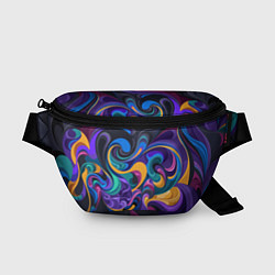 Поясная сумка Масло, цвет: 3D-принт