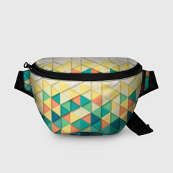 Поясная сумка Ромбики, цвет: 3D-принт