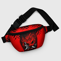 Поясная сумка SAMURAI KEANU REEVES RED, цвет: 3D-принт — фото 2