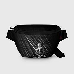 Поясная сумка Вирджил под дождём, цвет: 3D-принт