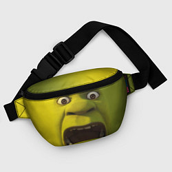 Поясная сумка Shrek is Yelling, цвет: 3D-принт — фото 2