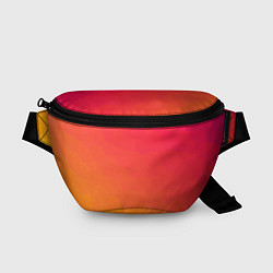 Поясная сумка Градиент заря, цвет: 3D-принт