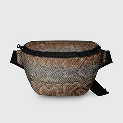 Поясная сумка Snake skin, цвет: 3D-принт