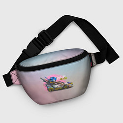 Поясная сумка Sonic racer, цвет: 3D-принт — фото 2