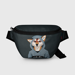 Поясная сумка Furry fox, цвет: 3D-принт