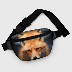 Поясная сумка Хитрая лисица, цвет: 3D-принт — фото 2