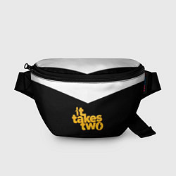 Поясная сумка It takes two Logo Z, цвет: 3D-принт