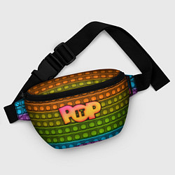 Поясная сумка POP it ПУПЫРКА, цвет: 3D-принт — фото 2