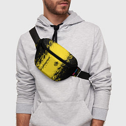 Поясная сумка CYBERPUNK 2077 КИБЕРПАНК 2077, цвет: 3D-принт — фото 2