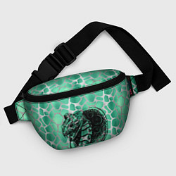 Поясная сумка Кобра Змеиный стиль, цвет: 3D-принт — фото 2
