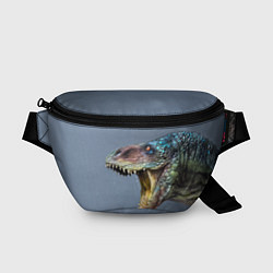 Поясная сумка Хищный динозавр Dino Z, цвет: 3D-принт