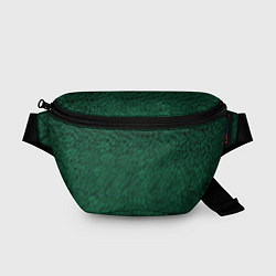 Поясная сумка Изумрудный мех, цвет: 3D-принт