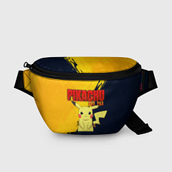 Поясная сумка PIKACHU PIKA PIKA ПИКАЧУ, цвет: 3D-принт