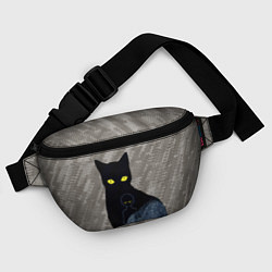 Поясная сумка Cat psycho 100 Моб Психо 100 Z, цвет: 3D-принт — фото 2