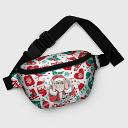 Поясная сумка Merry Christmas3D, цвет: 3D-принт — фото 2