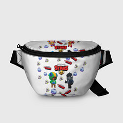 Поясная сумка BRAWL STARS STICKERBOMBIG, цвет: 3D-принт