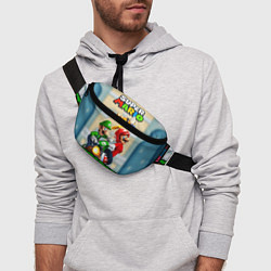 Поясная сумка MarioHelmet, цвет: 3D-принт — фото 2