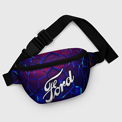 Поясная сумка 3D плиты с подсветкой FORD, цвет: 3D-принт — фото 2