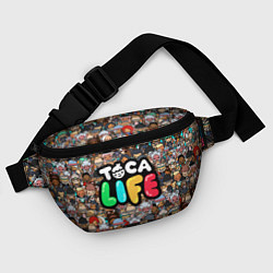 Поясная сумка Toca Life, цвет: 3D-принт — фото 2