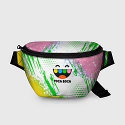 Поясная сумка Toca Boca: Улыбашка, цвет: 3D-принт