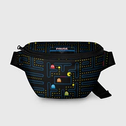 Поясная сумка Пиксельный Пакман, цвет: 3D-принт