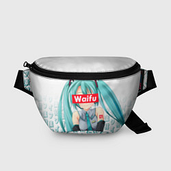 Поясная сумка Waifu - Hatsune Miku, цвет: 3D-принт