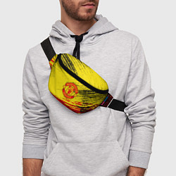 Поясная сумка Manchester United Футбольный клуб, цвет: 3D-принт — фото 2