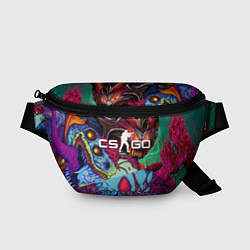 Поясная сумка CS GO ПОПУЛЯРНЫЕ СКИНЫ POP SKIN, цвет: 3D-принт