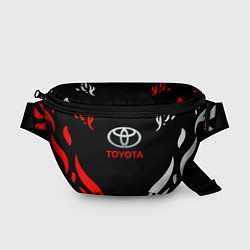 Поясная сумка Автомобиль Toyota, цвет: 3D-принт