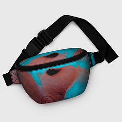 Поясная сумка Meddle - Pink Floyd, цвет: 3D-принт — фото 2