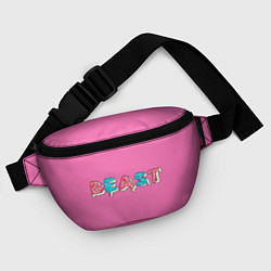 Поясная сумка Mr Beast Donut Pink edition, цвет: 3D-принт — фото 2