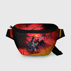 Поясная сумка Крещение огнём - Ария цвета 3D-принт — фото 1