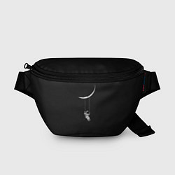 Поясная сумка Лунные качели dark grey theme, цвет: 3D-принт